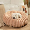 Ultra-Soft Donut Pet Bed Cozy Supportive Plush Design